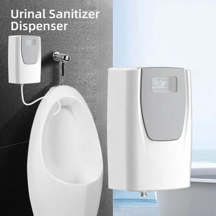 Urinal sanitizer dispenser