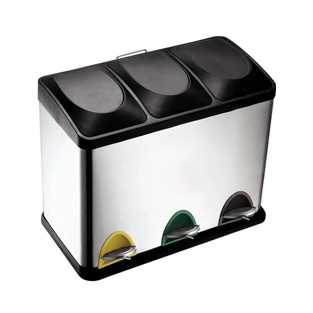 Outdoor Dust Bin 3 In One Foot pedal